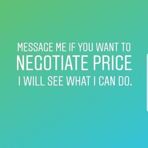 Willing to negotiate